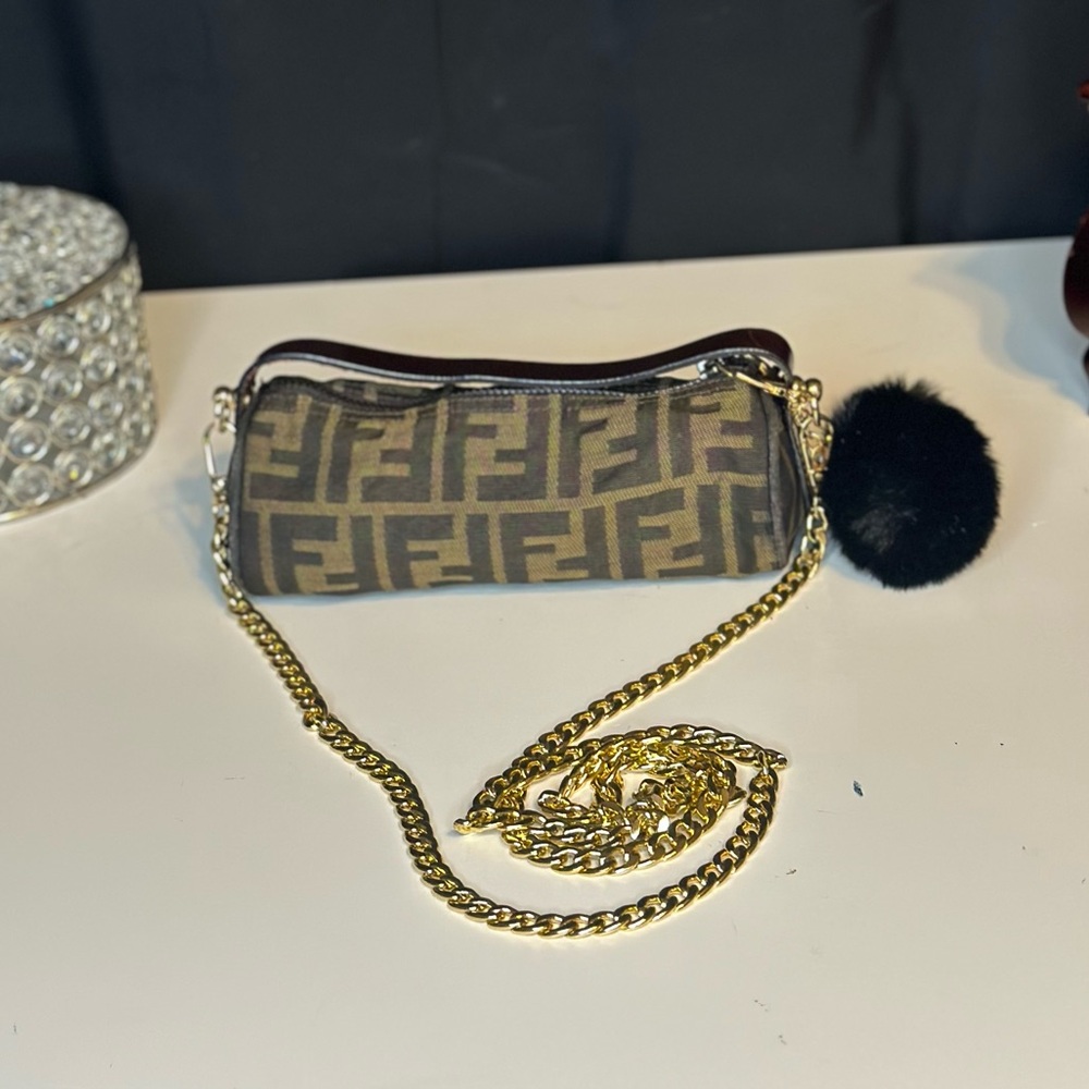 FENDI POCHETTE ALL DRESSED UP FOR HER CROSSBODY LIFE